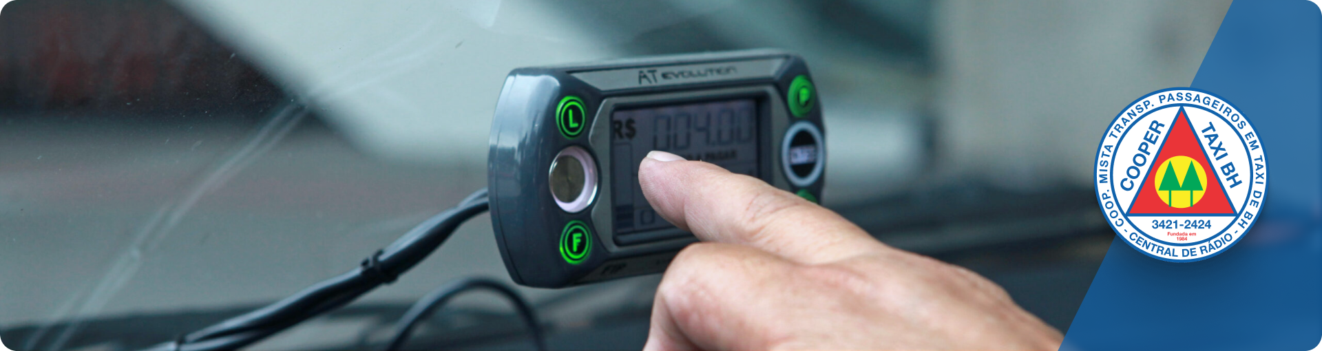 tarifa táxi BH 2025