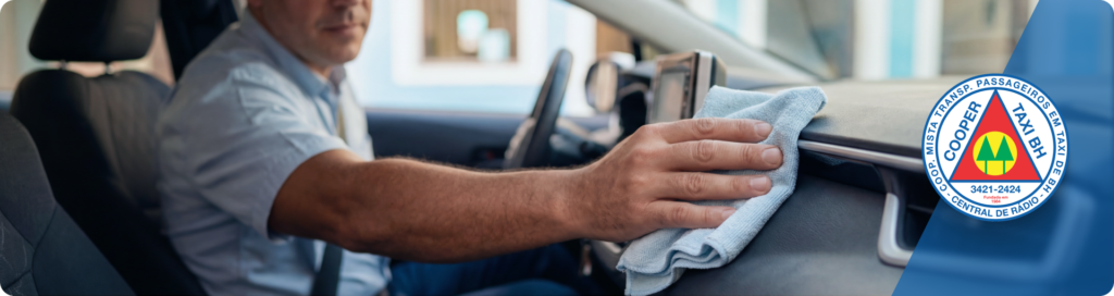 carro limpo para táxi