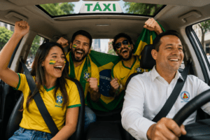 taxista dias de jogo Copa