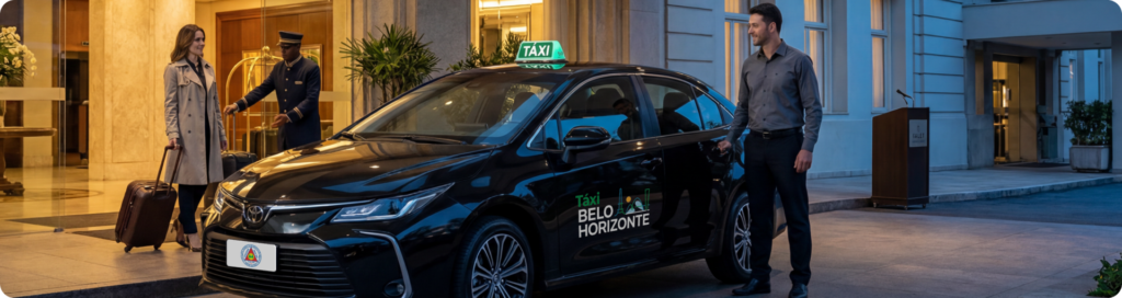 convênio táxi para hotéis BH